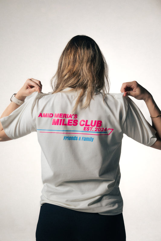 Playera de manga corta MILES CLUB EDITION