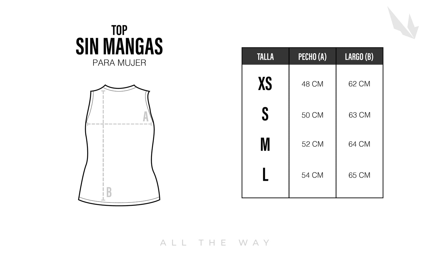 FLOW – Top sin mangas -Negro